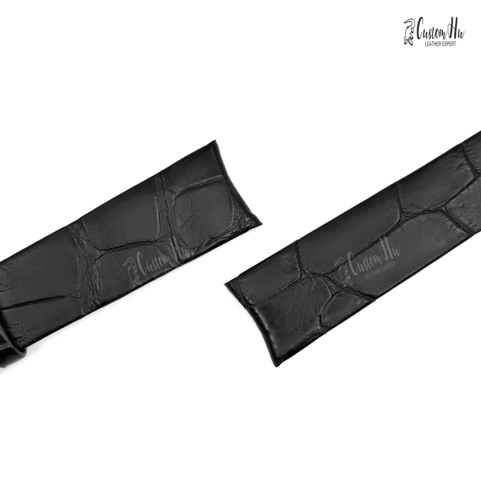 Compatible with Girard Perregaux 1966 Strap 20mm Alligator leather strap - Image 7
