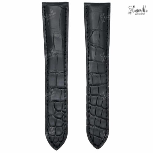 Compatible with Cartier Rotonde de strap 23mm 22mm 21mm 20mm Alligator Leather strap