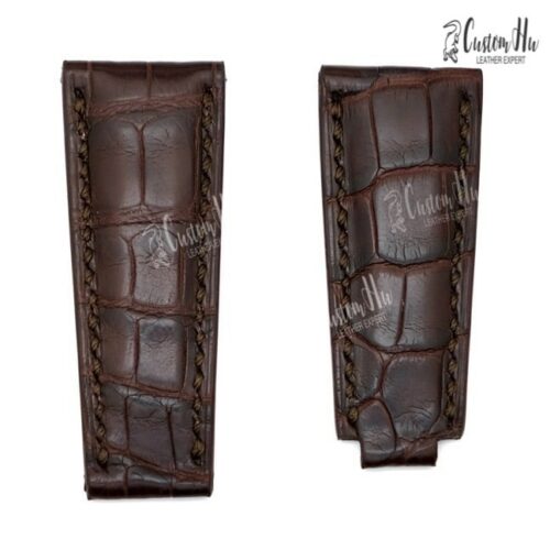 Compatible with Rolex Daytona Strap 20mm Alligator strap