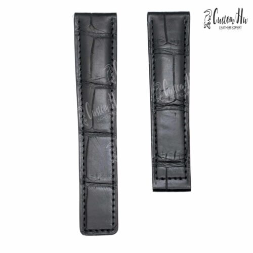 Compatible with TAG Heuer Monza Strap 20mm 19mm Alligator strap