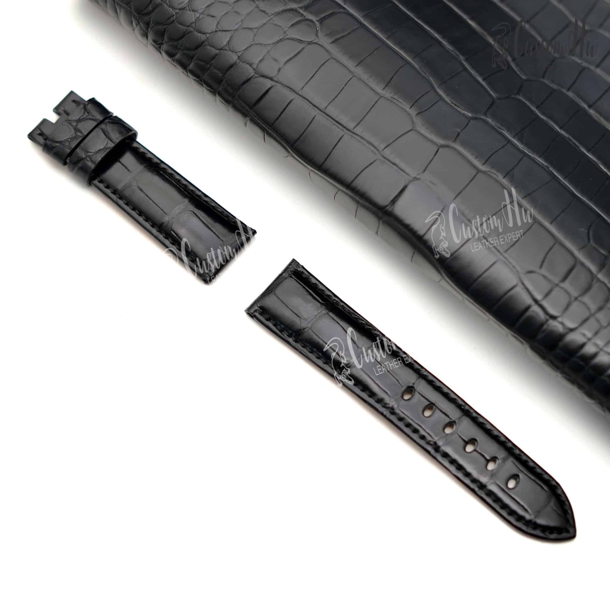 Compatible with Panerai Luminor Strap 24mm 22mm Alligator leather strap - Image 3