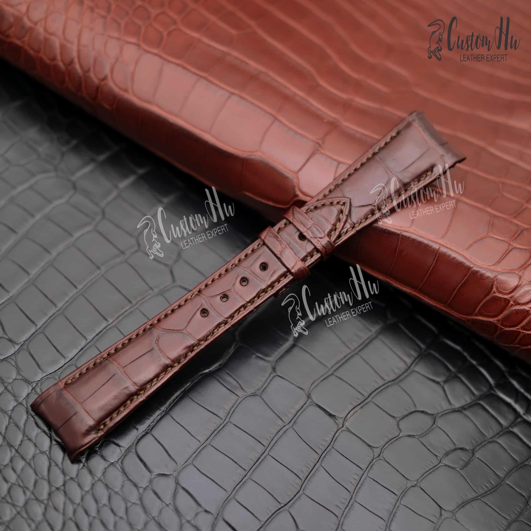 Compatible with Frederique Constant Classics Index watch strap23mm Alligator strap - Image 10