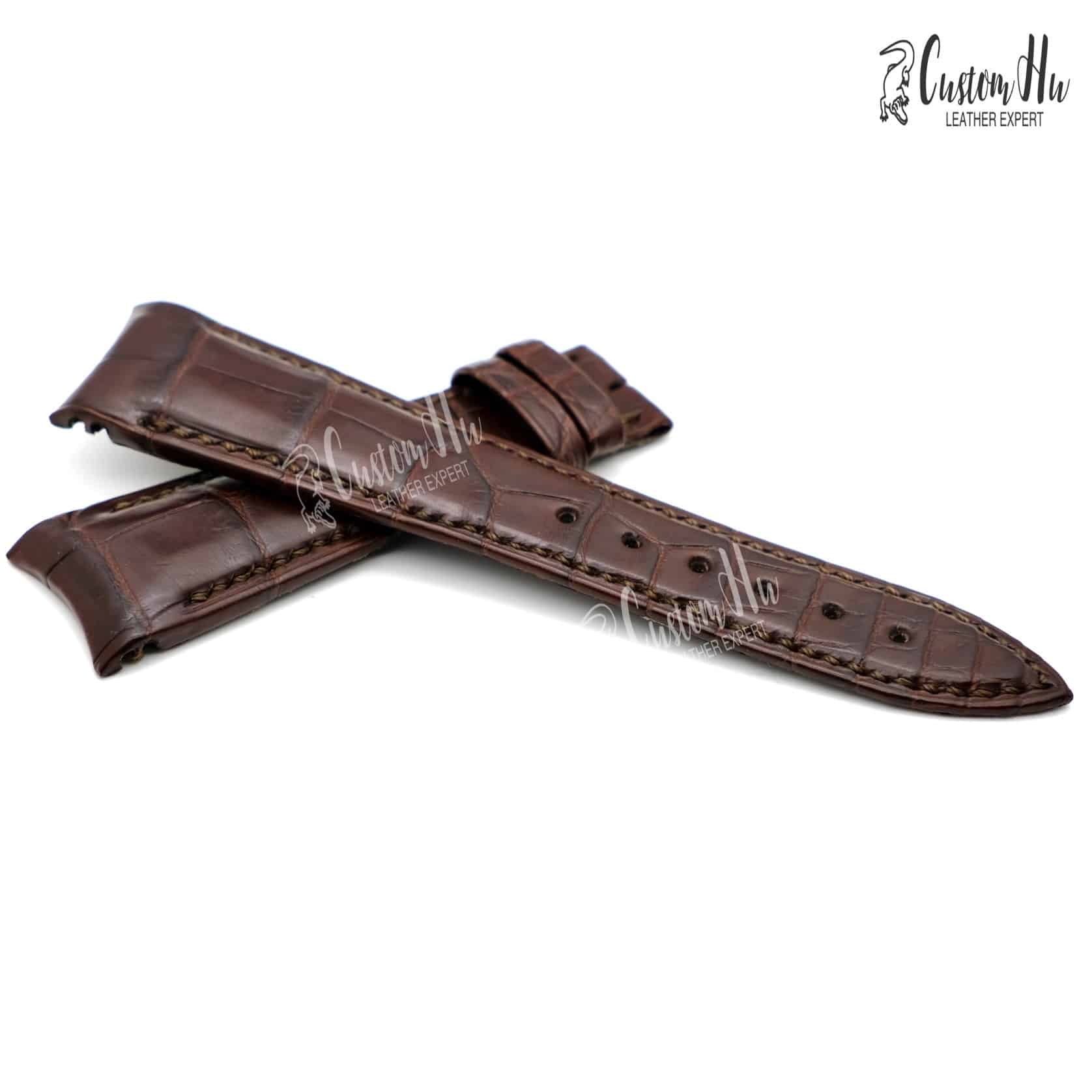 Compatible with Frederique Constant Classics Index watch strap23mm Alligator strap - Image 7