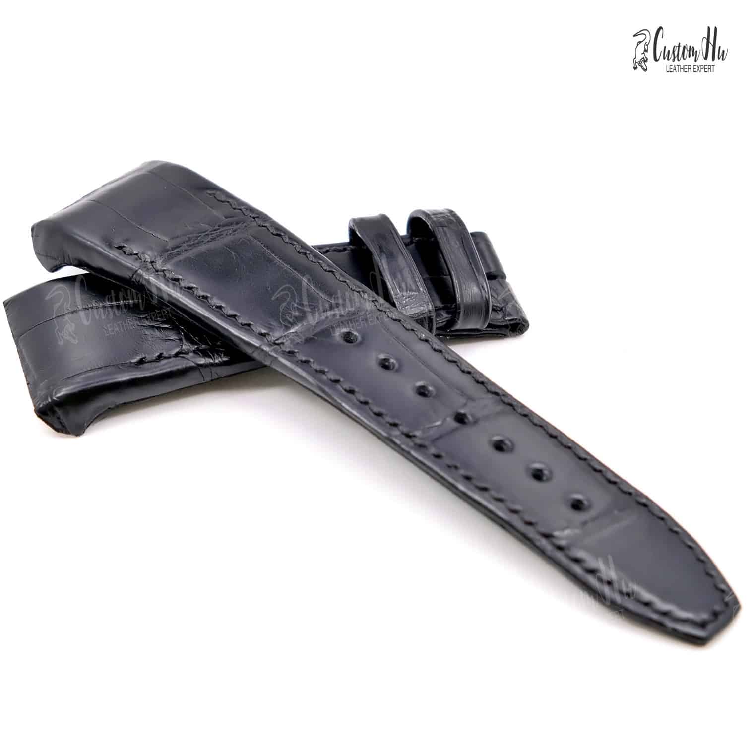 Compatible with Franck Muller Vanguard Strap v45 v41 v32 Alligator Leather strap - Image 2