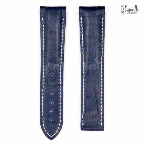 Compatible with Omega Speedmaster strap 21mm Genuine Alligator