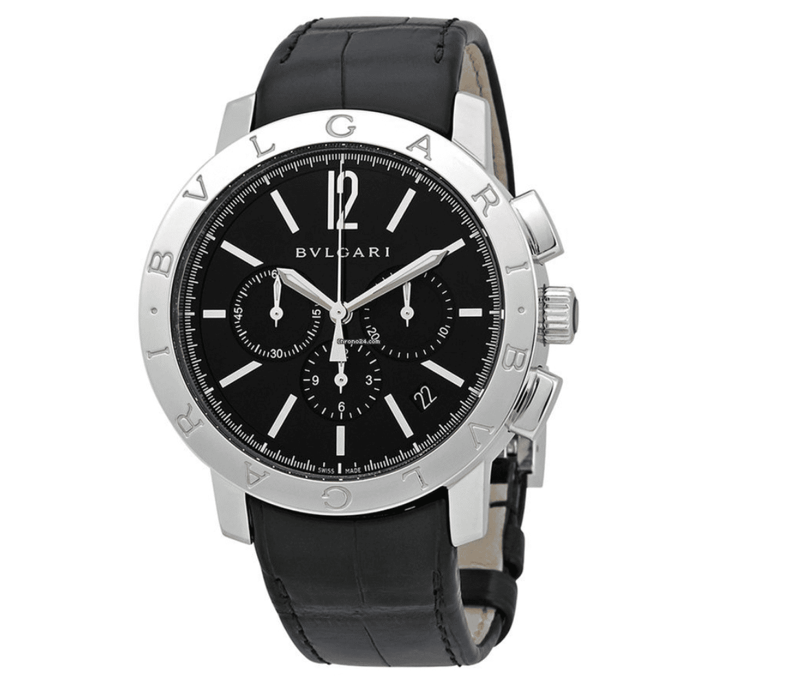 Compatible with Bulgari 102043 Strap 23mm Alligator Leather strap - Image 3