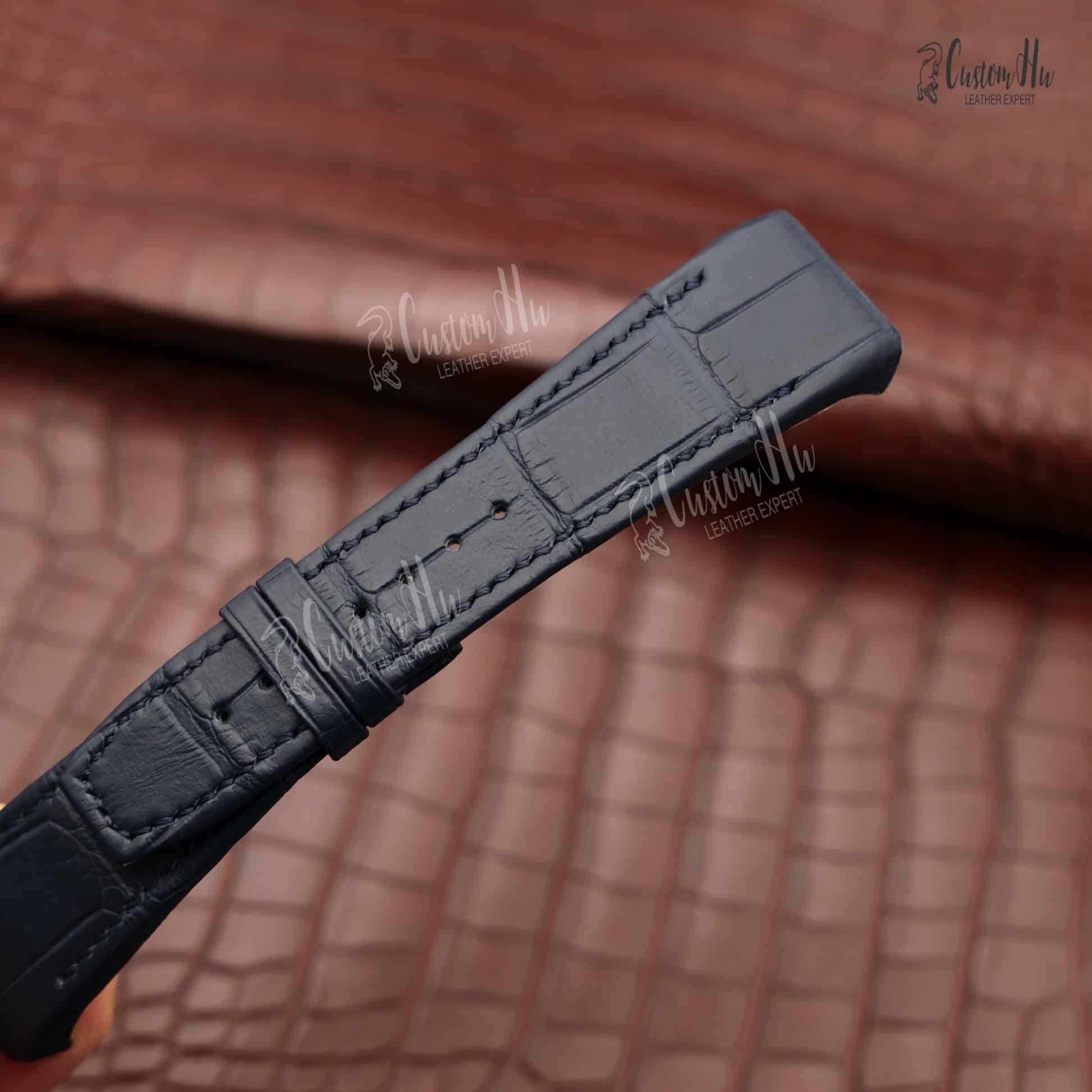 Compatible with Franck Muller Vanguard V45 strap 29mm Alligator leather strap - Image 4