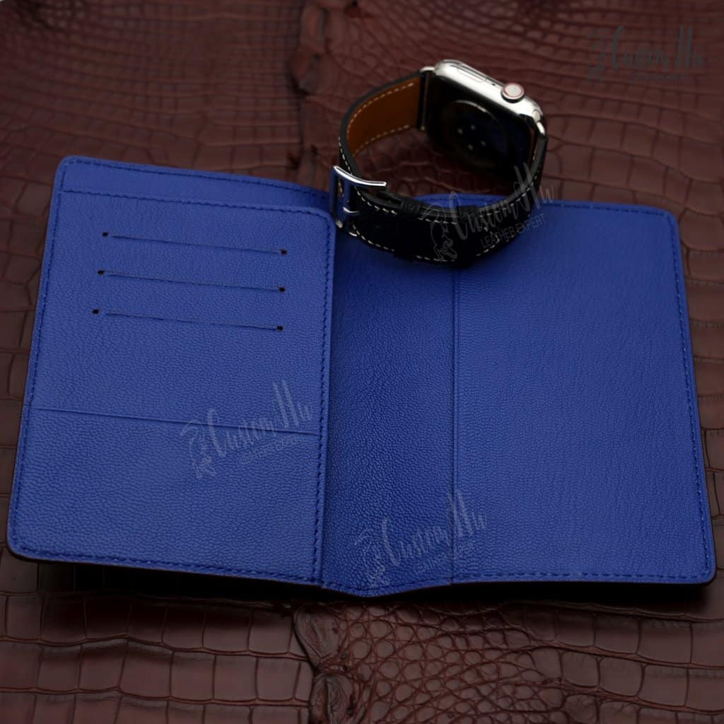 Crocodile Leather Passport clip Crocodile Leather Passport clip
