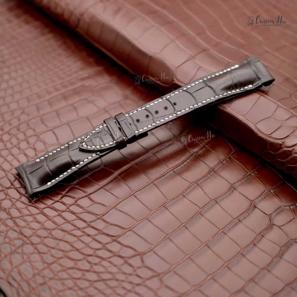 Compatible with Breguet Type Xxi Strap 22mm Alligator leather strap - Image 8