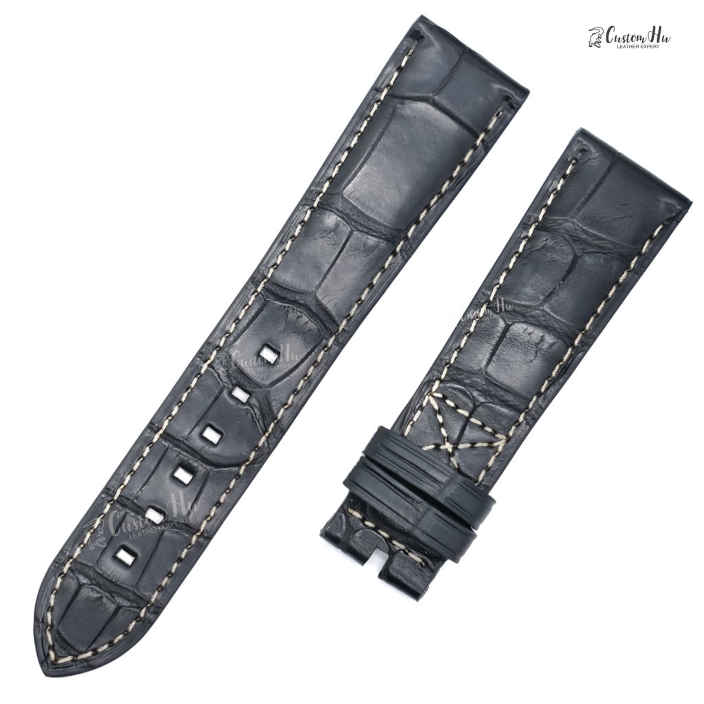 Compatible with Patek Philippe Calatrava strap 21mm Alligator leather strap - Image 9