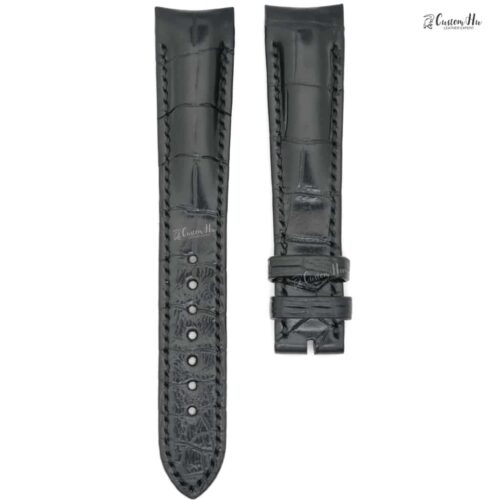 Compatible with Glashütte Original Senator Perpetual strap 19mm Alligator strap