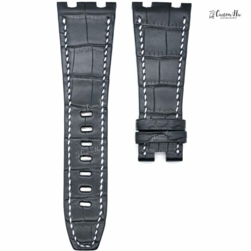 Compatible with Audemars Piguet Royal Oak Strap 28mm Alligator leather strap