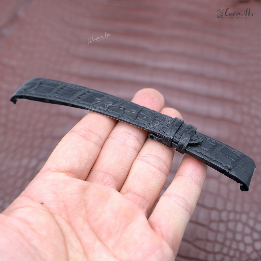 Compatible Bvlgari BB41 S Strap 21mm Alligator Leather strap - Image 7