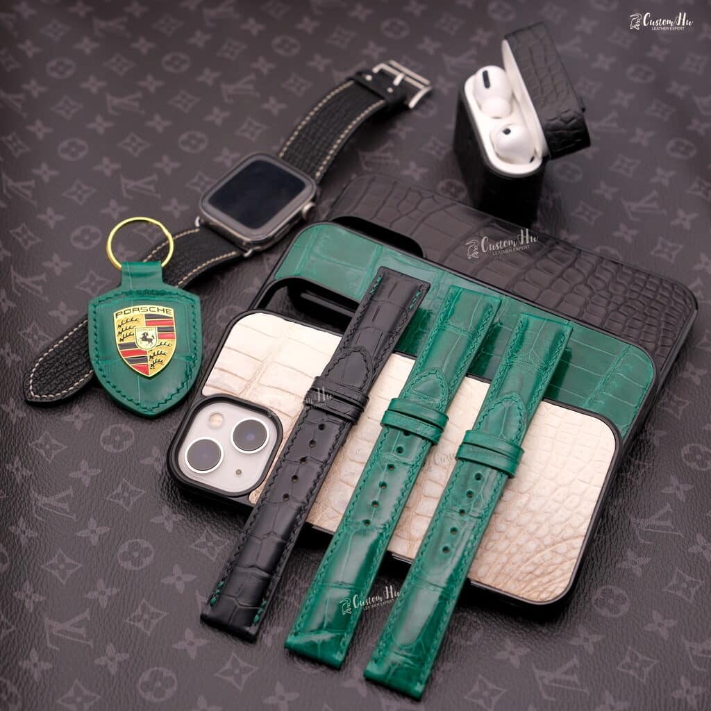 Custom leather phone case