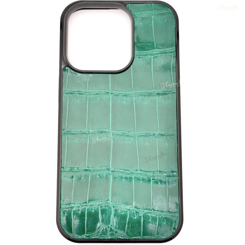 Custom leather phone case