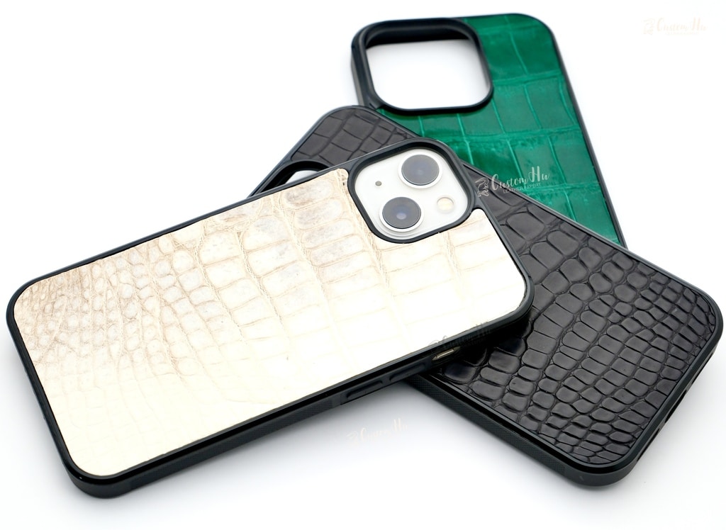 Custom leather phone case