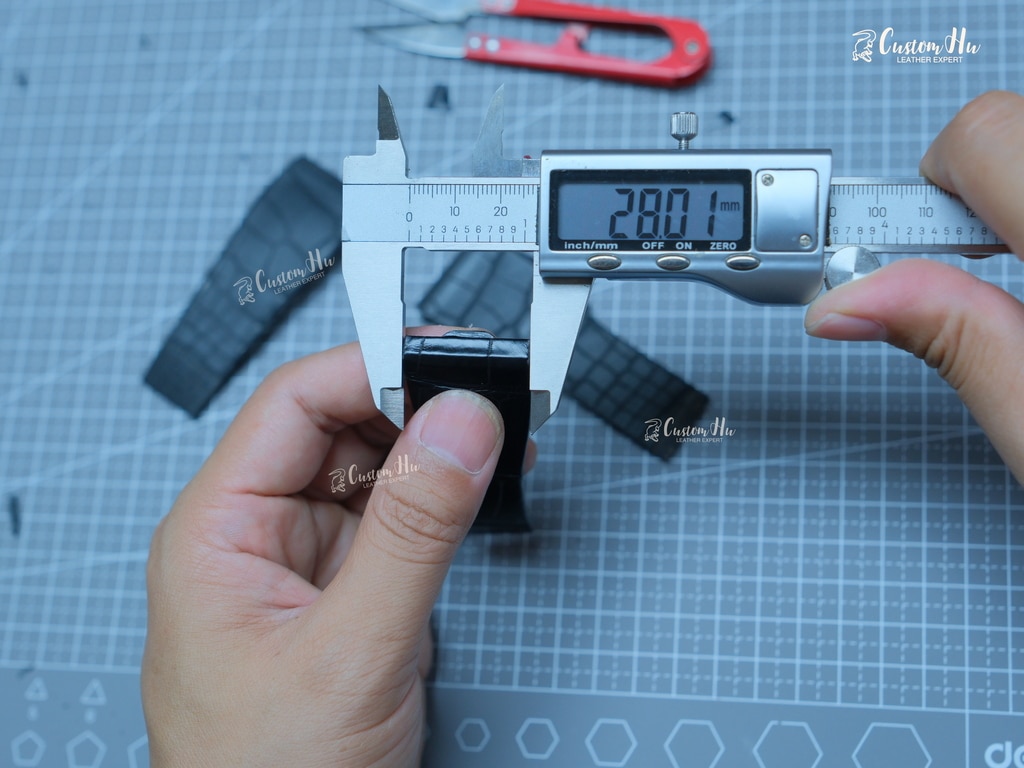 DSCF5208 | CustomHu: Luxury Custom Watch Straps Roger Dubuis King Square strap