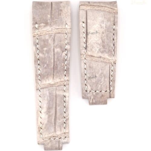 Compatible with Rolex Daytona straps 20mm Alligator leather strap