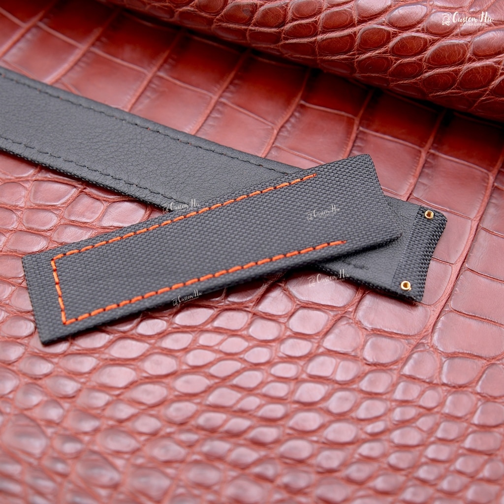 Compatible Ebel 1911 straps 22mm 23mm Nylon strap - Image 4