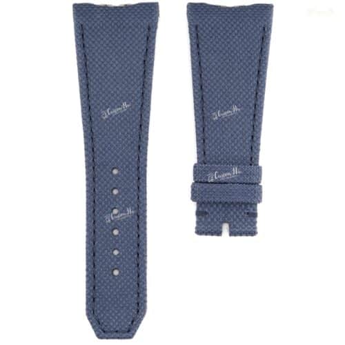 Compatible with greubel forsey strap 26mm Canvas Blue